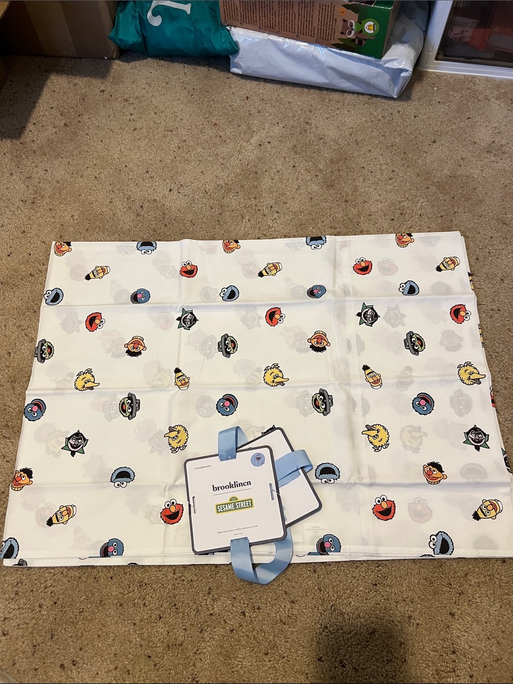 Brooklinen Sesame Street Pillow Case 2-Pack (New)